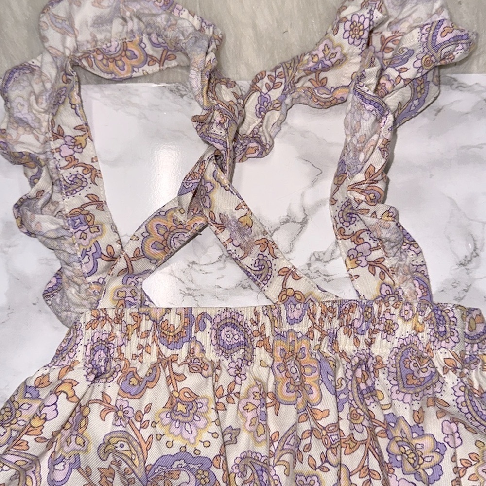 Wonder nation Floral Button-Down dress size 4T - Picture 7 of 7